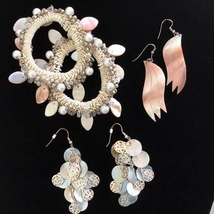Dangles and bangles fashion jewelry